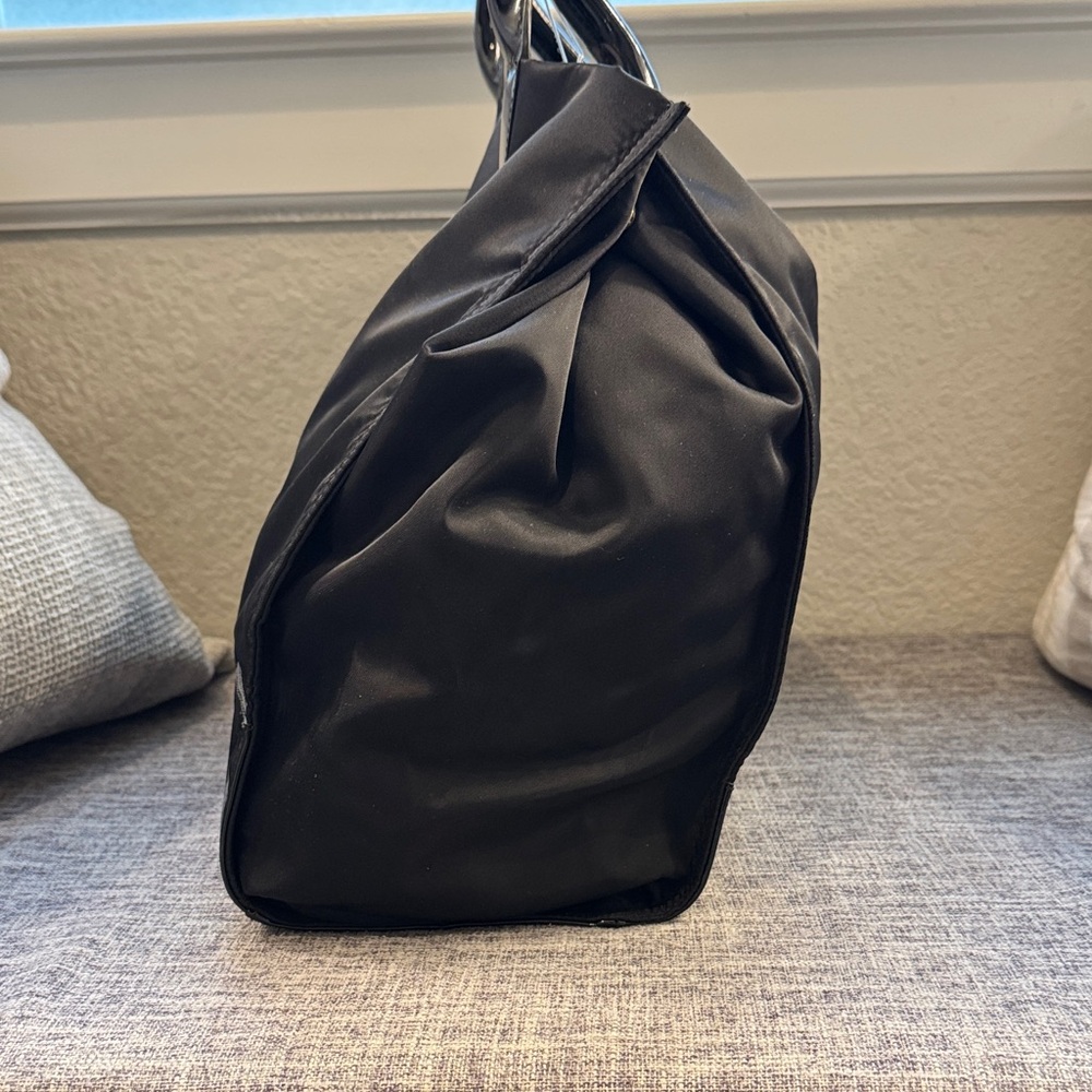 Tory Burch Large Black Nylon Tote Bag - Picture 5 of 8